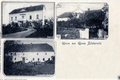 Dwór, szkoła i gospoda O. Schneidera lata 1900-1902